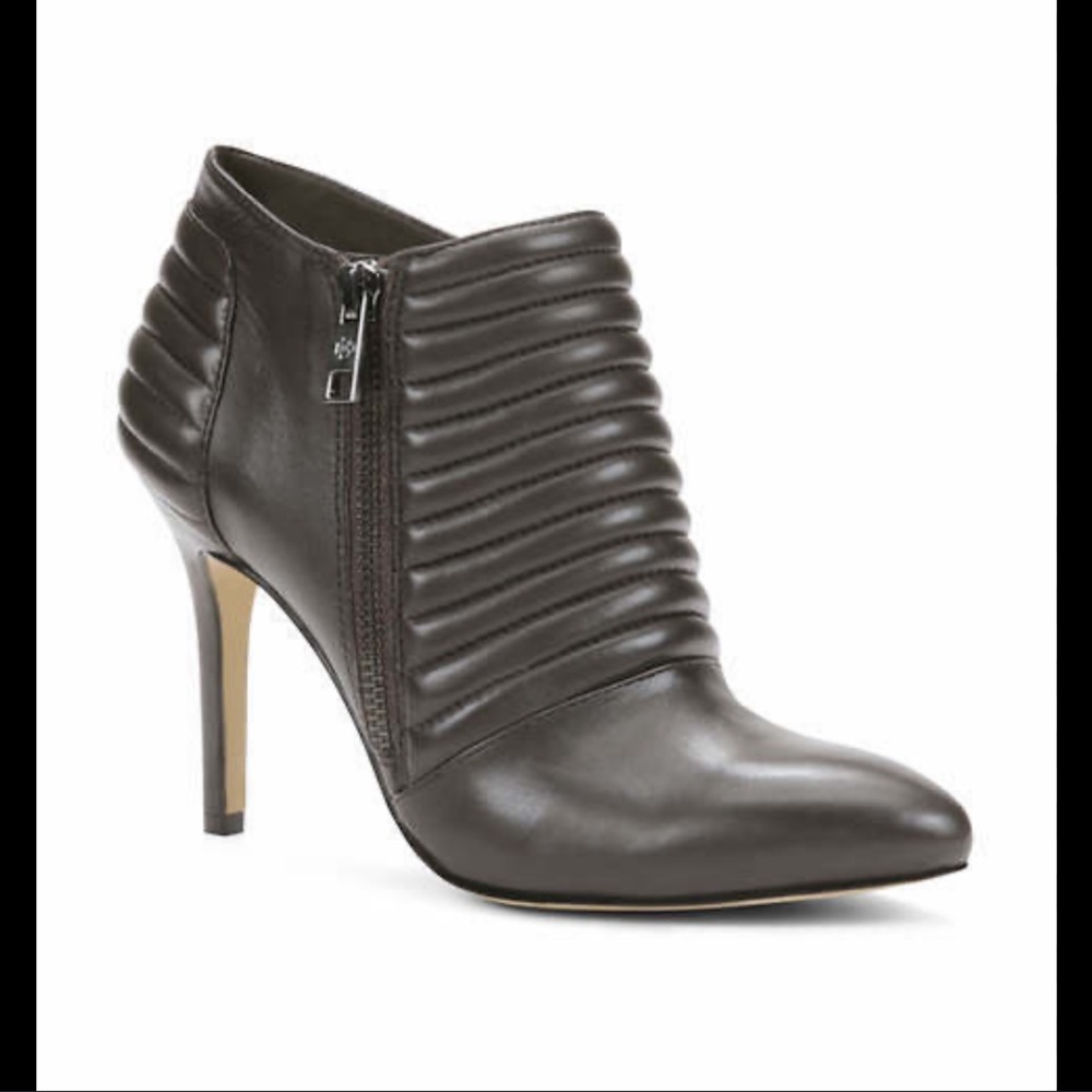 Ann Taylor Dark Brown Heeled Boots